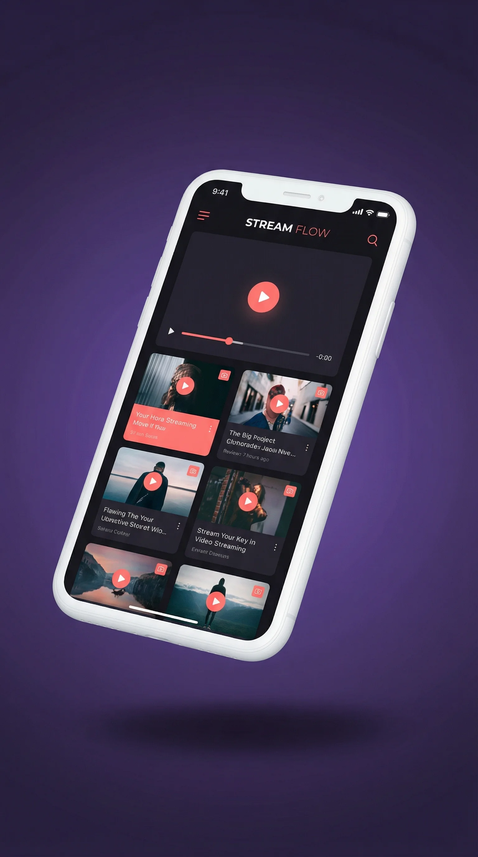 免费看片手机客户端界面展示